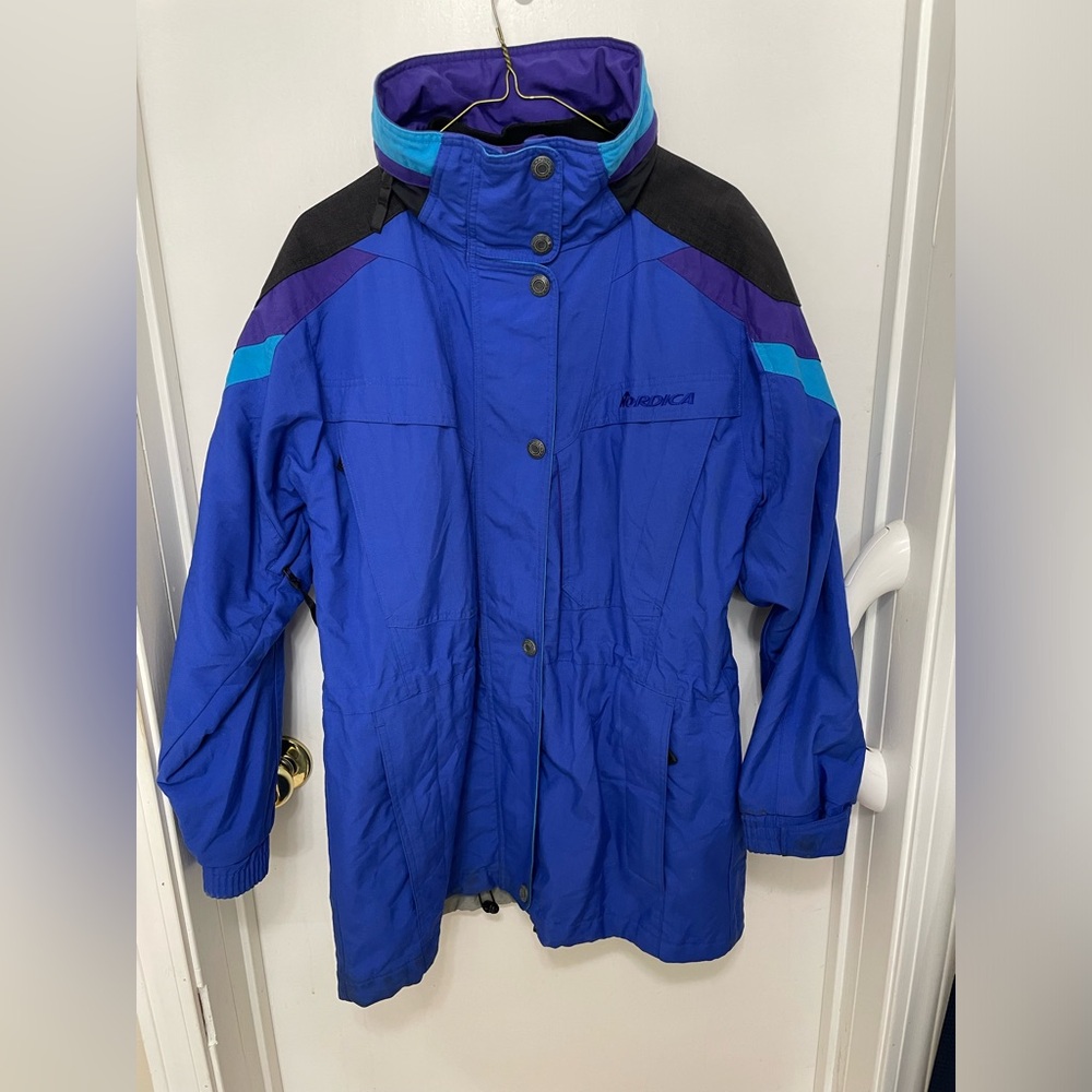 Vintage Nordica Vertech Ski Jacket with hidden hood